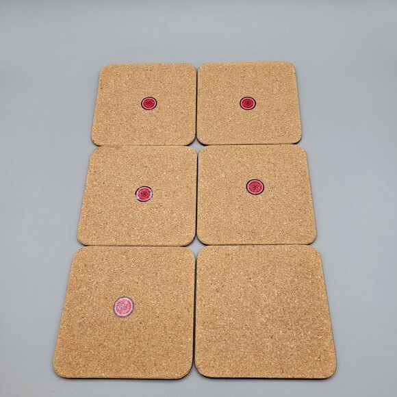 Pimpernel Aviation Biplanes Acrylic Coasters England Set of 6 - Picture 3 of 3